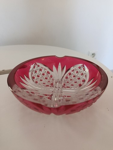 Cendrier cristal val saint - cristal,