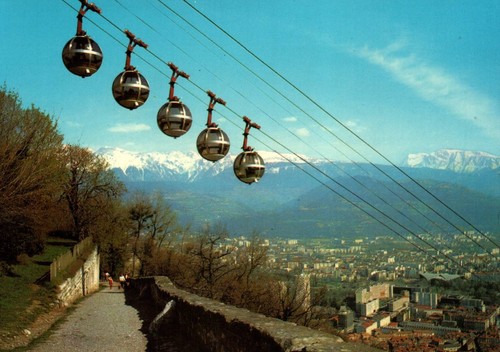 Grenoble téléphérique de - téléphérique,