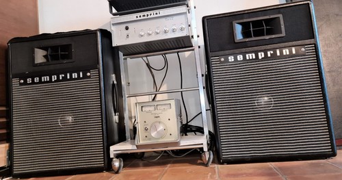 Enceintes vintage semprini - 2,