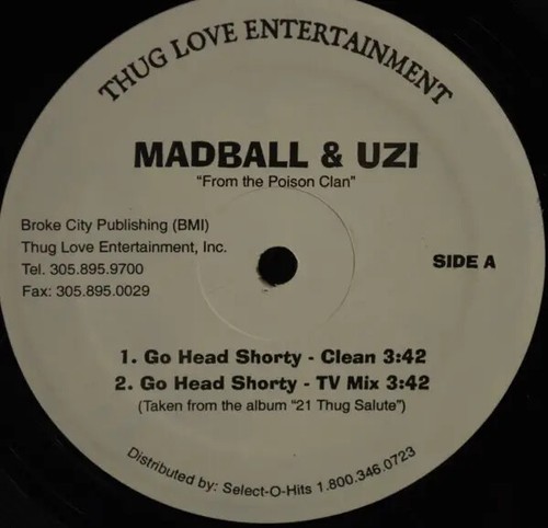 Madball uzi head shorty - go,