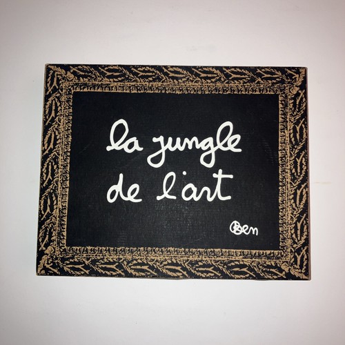 Ben vautier jungle de - la,