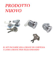 2x DOOR LOCK CYLINDER FOR