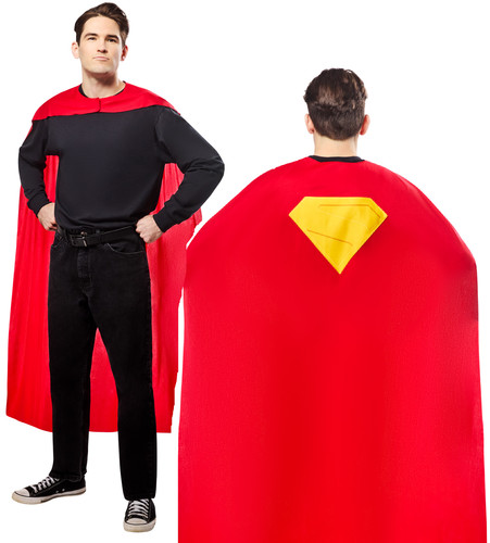 Superman cape adultes - superman, officiel