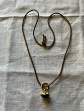 Collier AGATHA perle verte sur