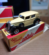 PACKARD SEDAN 1937 SOLIDO COMME NEUF dans sa boite, collection HACHETTE 1/43
