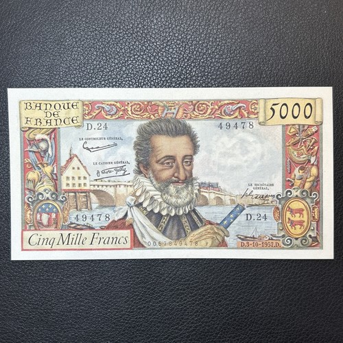 France billet 5000 - france,