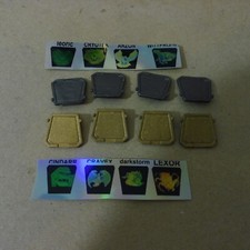 Visionaries hasbro plate with hologram X8 items