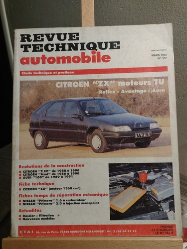 Revue technique automobile - revue,