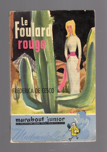 Foulard rouge frederica - le,