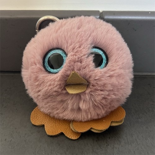 Porte clés hibou peluche - hibou,
