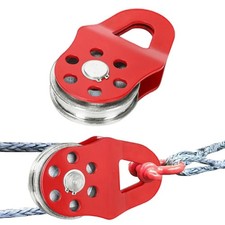 Poulie de treuil 6T Snatch Block corde synth??tique cable acier pour usage inte