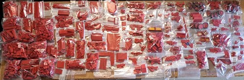 Lot pièces lego - de,