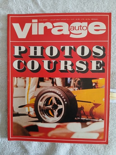 Virage auto 8 1970 - auto, n°7-8/1970