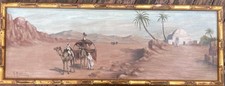 Paysage orientaliste - paysage,