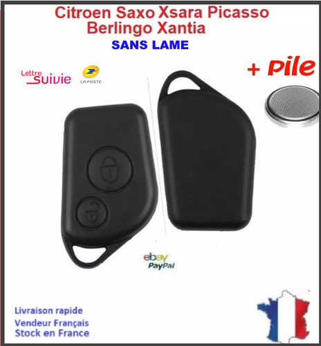 Coque télécommande plip clé - coque,