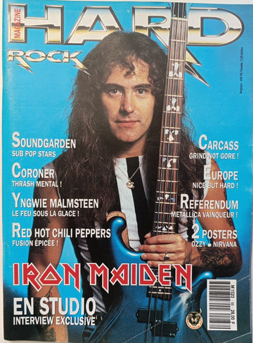 Hard rock magazine mars 1992 - magazine,