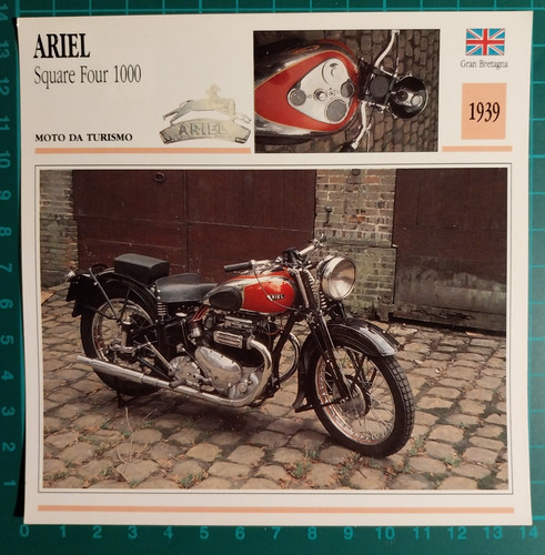 Photo moto ariel square four - moto,