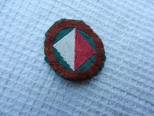 ancien insigne écusson scout de France tissu - insigne de spécialité