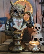 Buste hibou grande figurine - hibou,