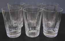 -6 VERRES A ORANGEADE CRISTAL Taillé signés SEVRES COLLECTION VITRINE TABLE    D