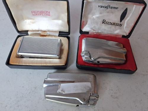 Ronson lot briquets vintage - ronson, 3