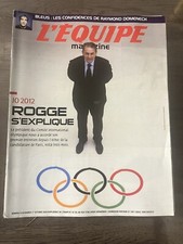 L'EQUIPE MAGAZINE N°1216 1 OCTOBRE 2005 JEUX OLYMPIQUES 2012 : ROGGE S'EXPLIQUE