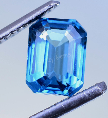 Zircon bleu naturel - 2,10, ct