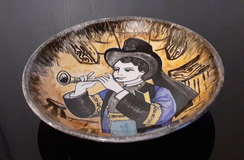 Vide poche faience de - vide, en