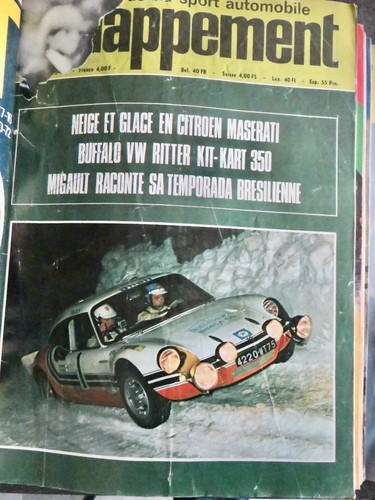 Revue échappement numéro - échappement,