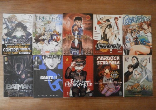 Lot manga shonen - 10, shonen/seinen