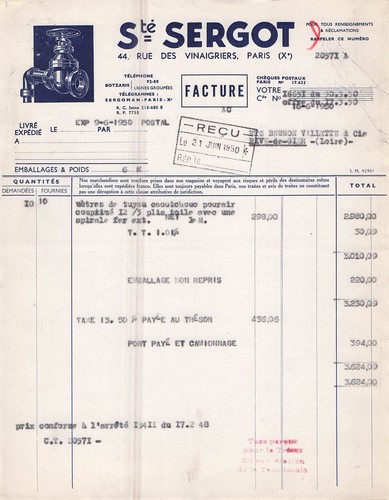 Paris robinetterie sergot - 75,