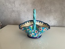 Panier vide poche en faience