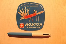 Autocollant / Sticker - WENGER of Switzerland - Couteaux suisse