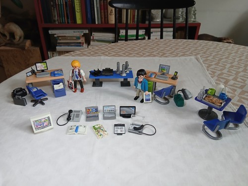 Police playmobil bureau - police,