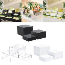 Rehausseur de nourriture pour Buffet, 3 pièces, pour affichage de Cube de Table