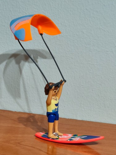 Playmobil figurine surfeur - figurine,