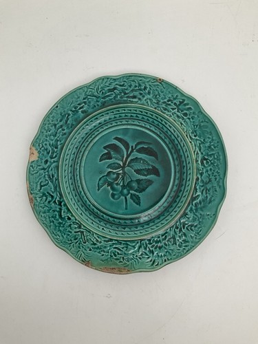 Faïence rubelles assiette - faïence,