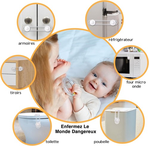 Sécurité bébé loquets - sécurité,
