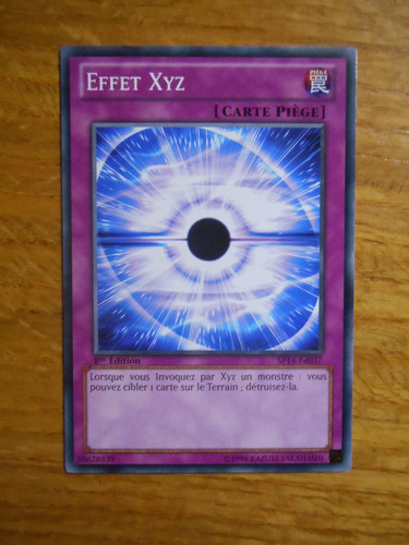 Carte effet xyz - carte, !