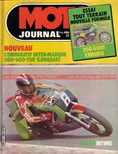MOTO JOURNAL  486 KAWASAKI Z500 B Z650 F Z750 KTM 125 RV GORI 250 DUCATI Pantah