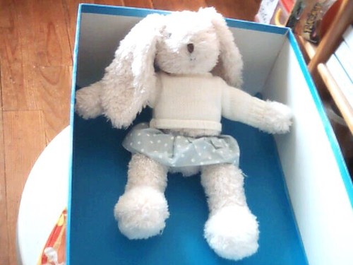 Doudou 6919 peluche lapin - doudou, /
