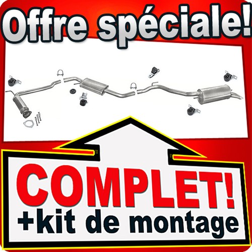 échappement pour t4 - vw,
