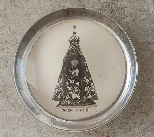 Verre presse papier notre - papier,