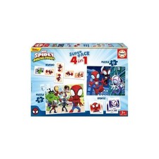2 jeux éducatifs basiques et 2 puzzles - EDUCA - Educa Superpack Spidey & His...