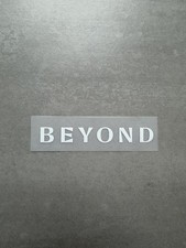Patch BEYOND Blanc PSG Manche