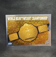 (M2) CARTE MAYHEM SLAM ATTAX  FOIL TOPPS WORLD HEAVYWEIGHT CHAMPIONSHIP