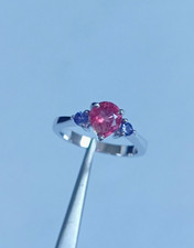 Bague coupe cœur tourmaline