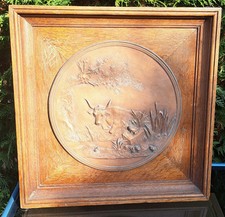 MÉDAILLON 26,5 CMS CUIVRE LA