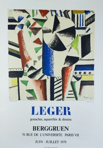 Fernand leger affiche - leger,