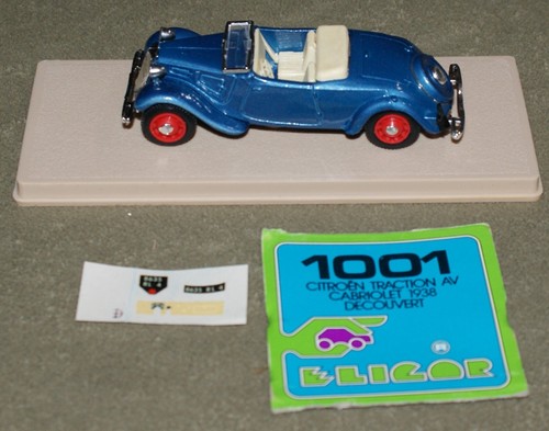 Eligor citroen traction - 1/43,